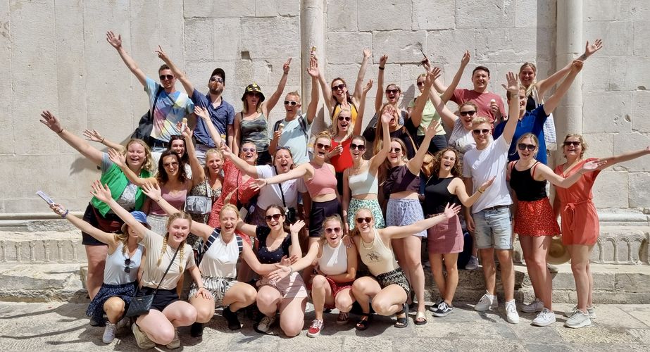 Groepsfoto Kroatië Actief Hostel 9 Groepsfoto Kroatië Actief Hostel 9